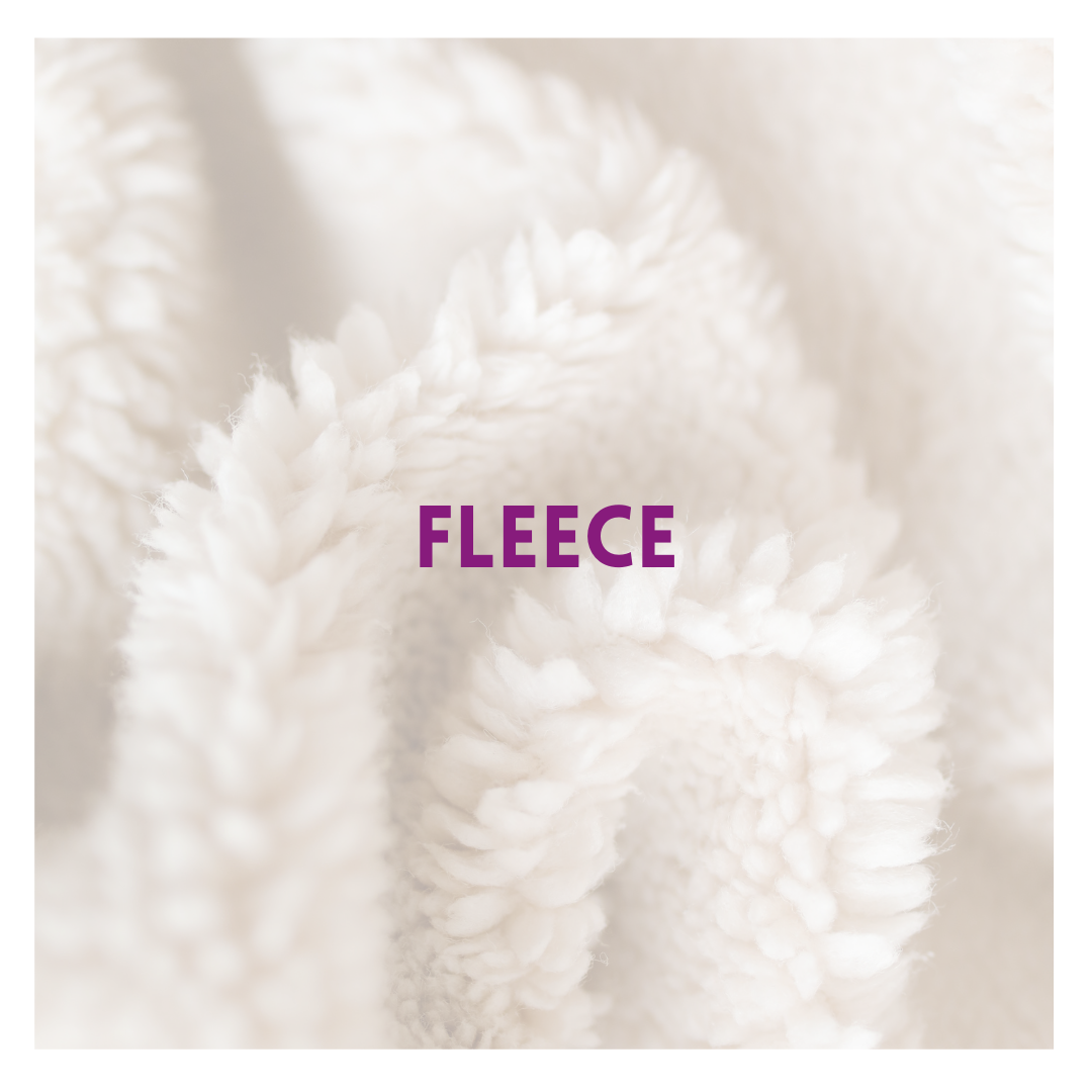 Fabrics: Fleece