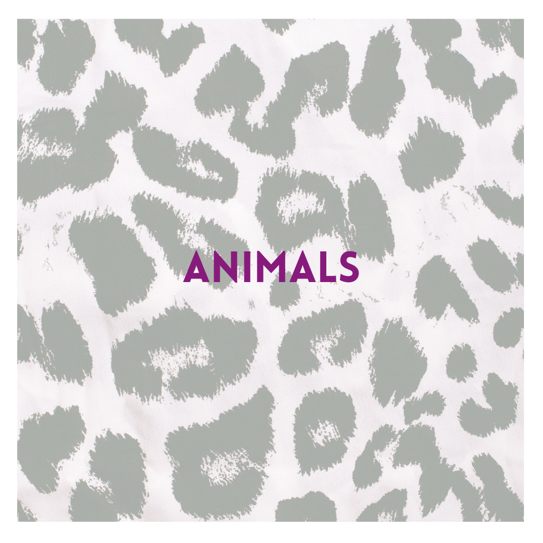 Fabrics: Animals