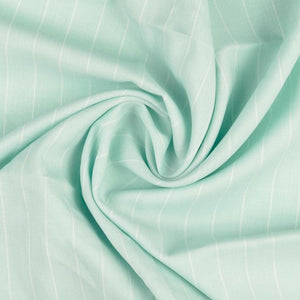 Melange PES Vintage Pinstripes - Mint Green