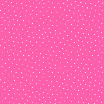 Makower Fabrics - In The Jungle - Stars Pink