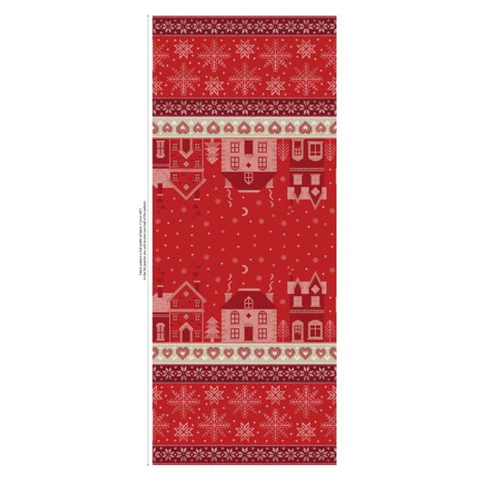 Cross Stitch Christmas Scene by Stuart Hillard