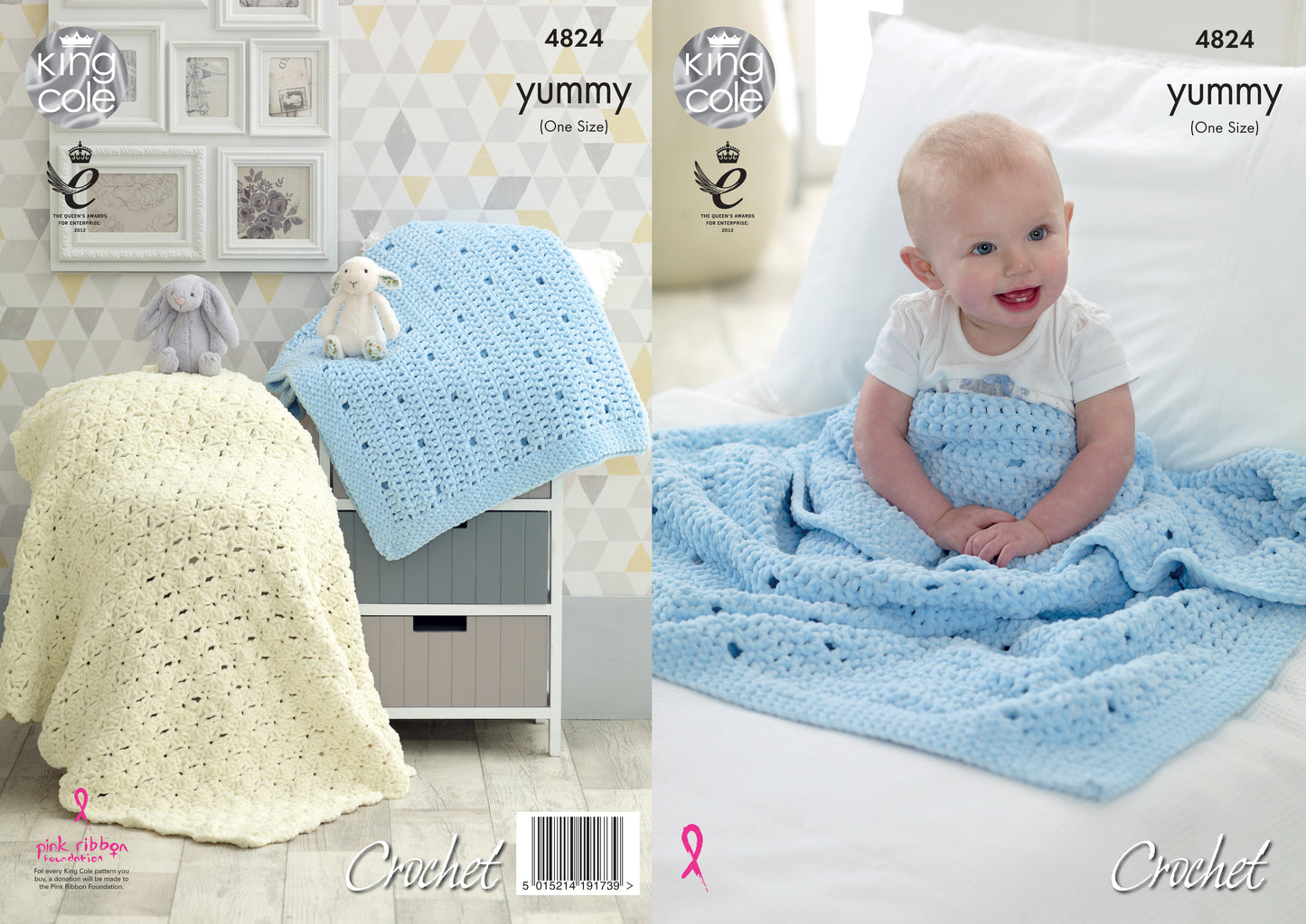 King Cole Crochet Pattern 4824