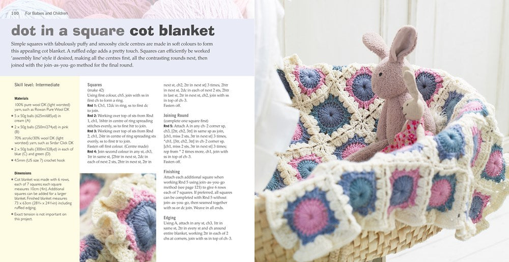 Granny Square Crochet by Catherine Hirst