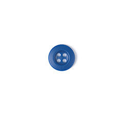 Buttons Royal Blue 4 Hole 12mm