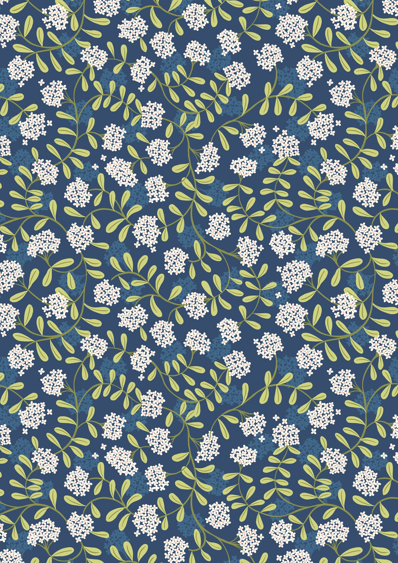 Lewis & Irene - Clearbury Down - Wild Thyme on Dark Blue