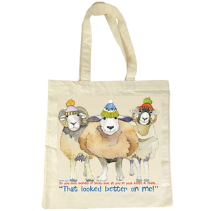 That Looked Better on Me! – Cotton Canvas Bag by Emma Ball Ltd