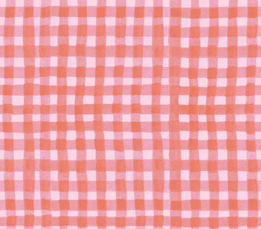 Lewis & Irene - Ally by BlueBellGray - Gingham Coral