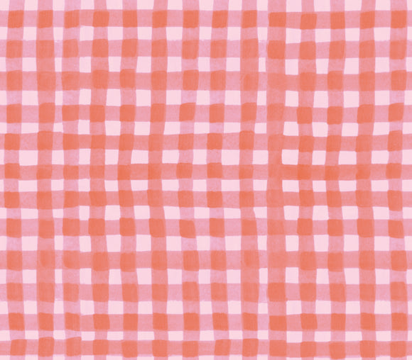 Lewis & Irene - Ally by BlueBellGray - Gingham Coral