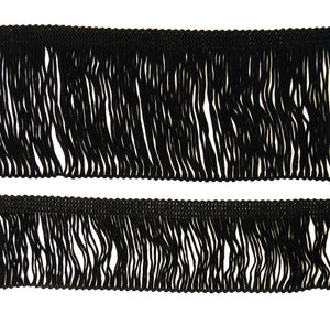 Looped Fringe 3"/75mm - Black