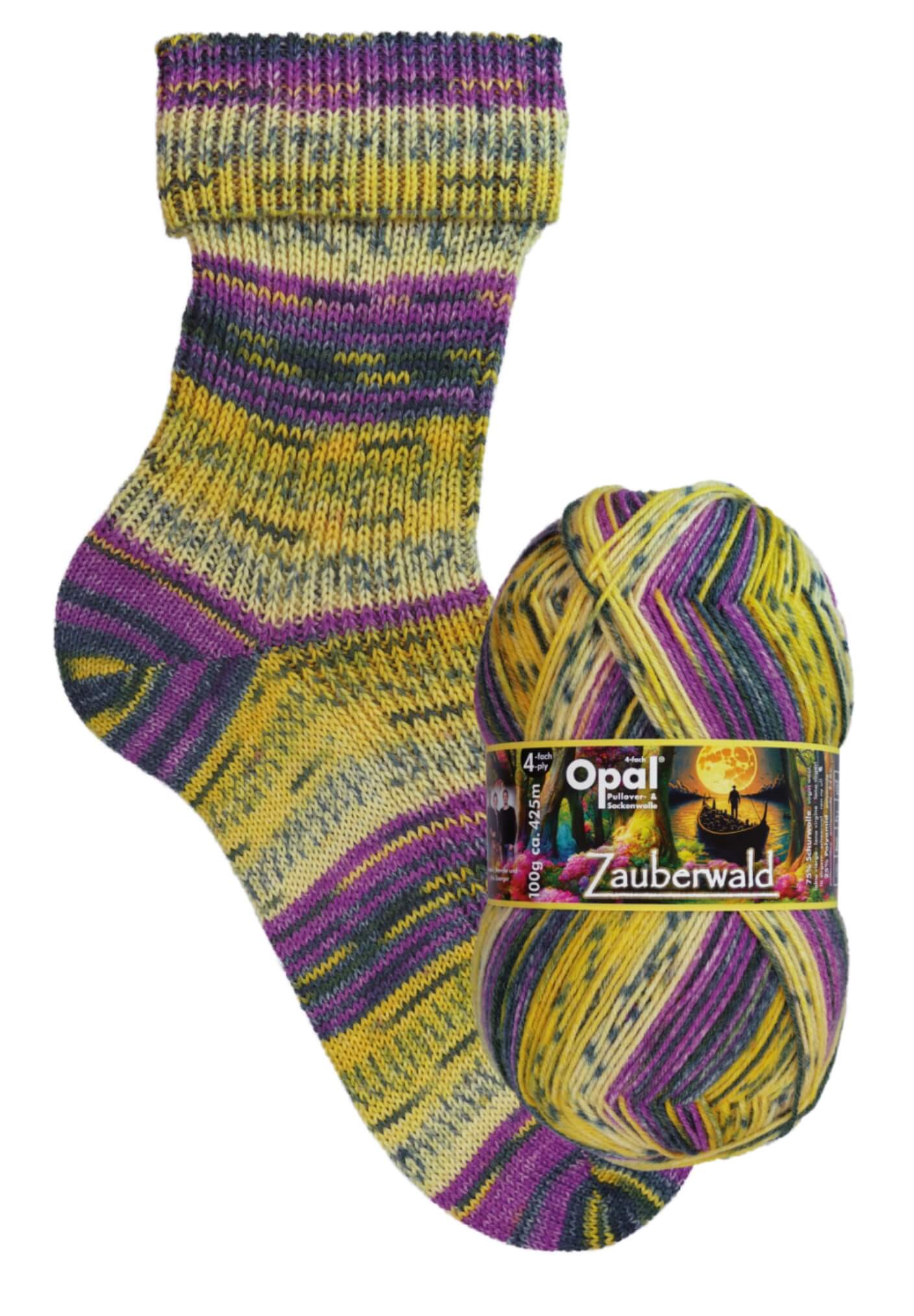 Opal Zauberwald 4ply