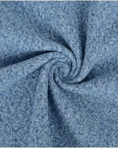 Boucle Melange Petrol Blue