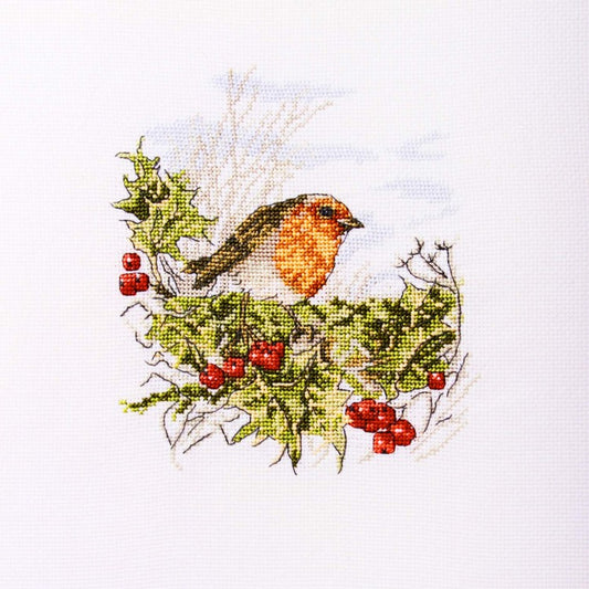 CROSS STITCH MR ROBIN