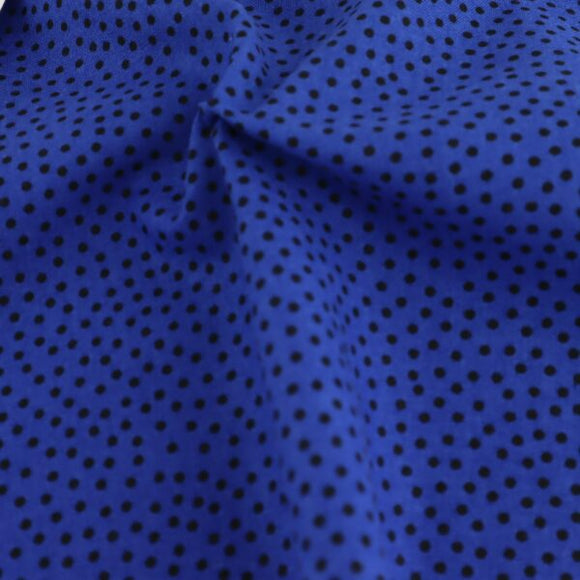 Reynard Craft Cotton - Confetti Dots - Royal Blue