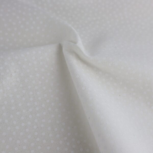 Reynard Craft Cotton - Confetti Dots - White