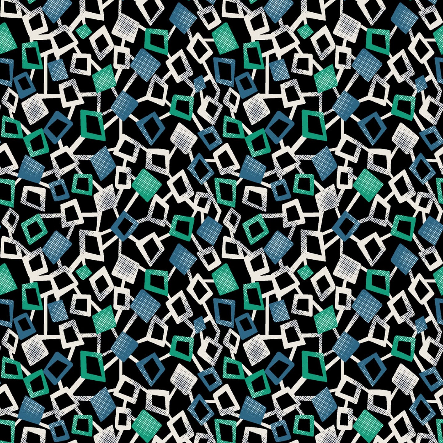 Viscose Twill Print - Blue