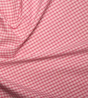 PolyCotton Gingham 1/8" - Pink