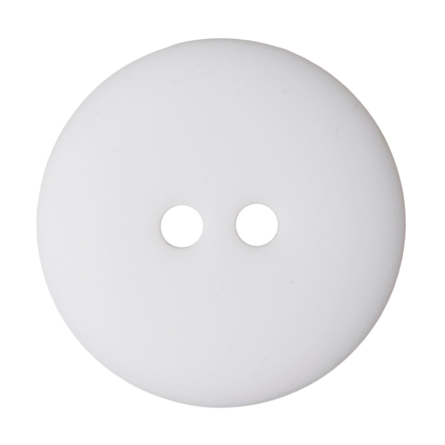 11mm Matt- Smartie Button -White