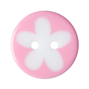 Flower Button - Pink