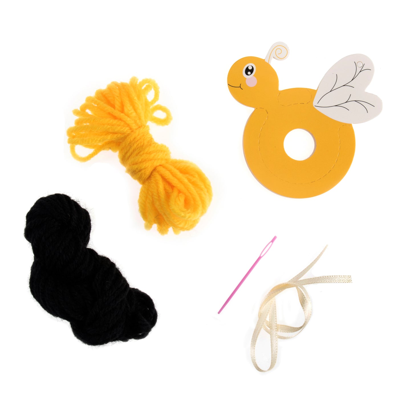 Pom Pom Decoration Kit: Bee