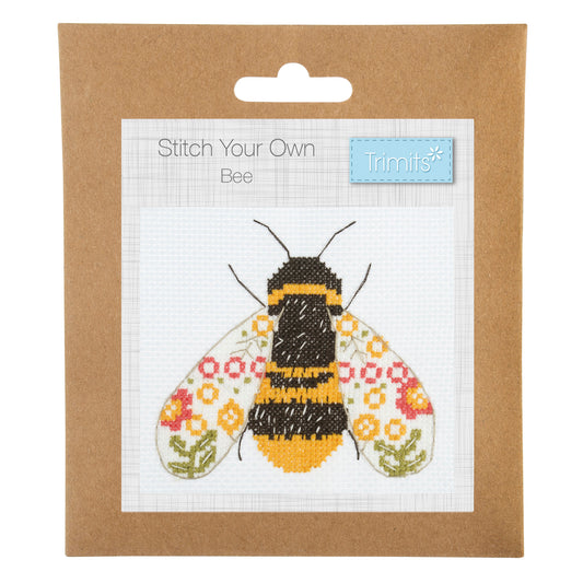 Counted Cross Stitch Kit: Bee