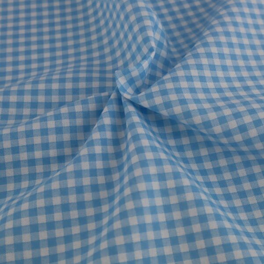 Reynard Craft Cotton - Gingham - Sky Blue