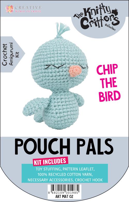 POUCH PALS - CHIP THE BIRD