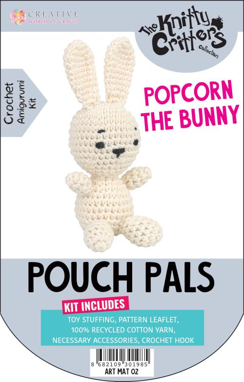 POUCH PALS - POPCORN THE BUNNY