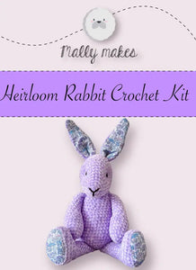 Heirloom Rabbit Crochet Pattern Booklet by Mally Makes
