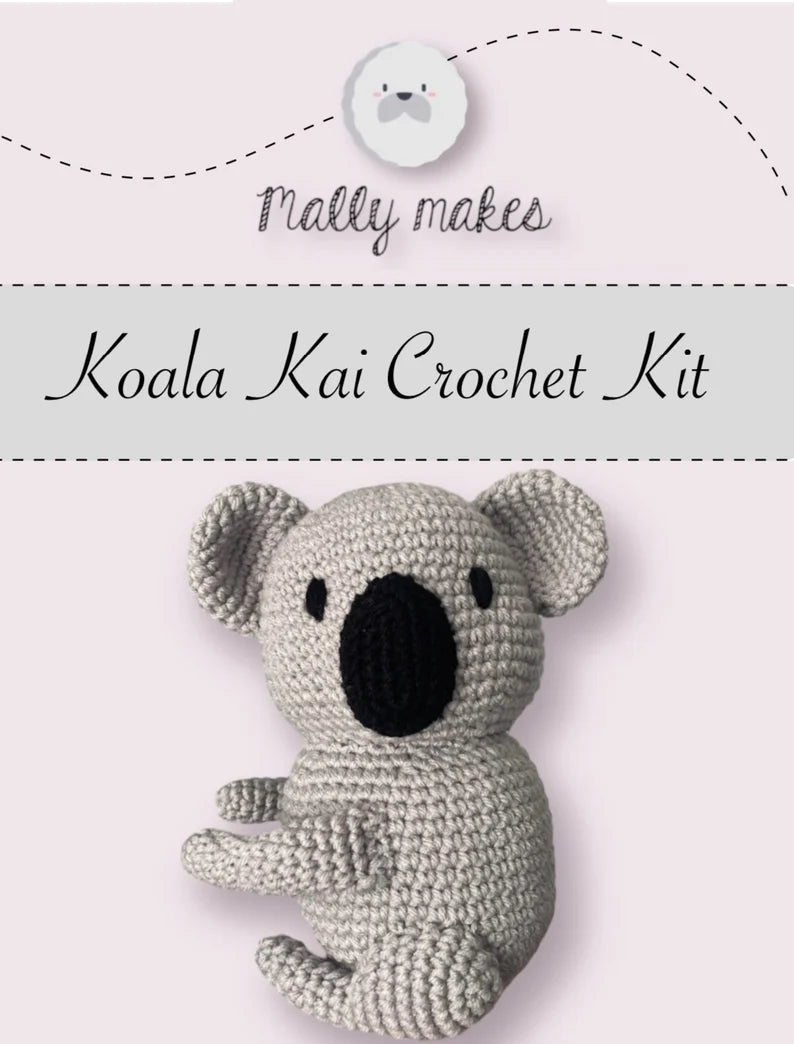 Koala Kia Crochet Pattern Booklet by Mally Makes