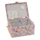 Sewing Box (M): Birds on Bobbin