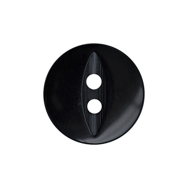 Fisheye Button - 11.5mm Black