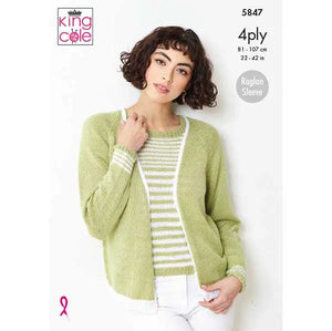 King Cole Knitting Pattern - 5847