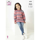 King Cole Knitting Pattern - 6040