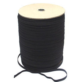 16 Cord Elastic Black 12.5mm