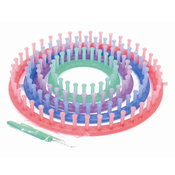 Knitting Looms: Circular: Set of 4