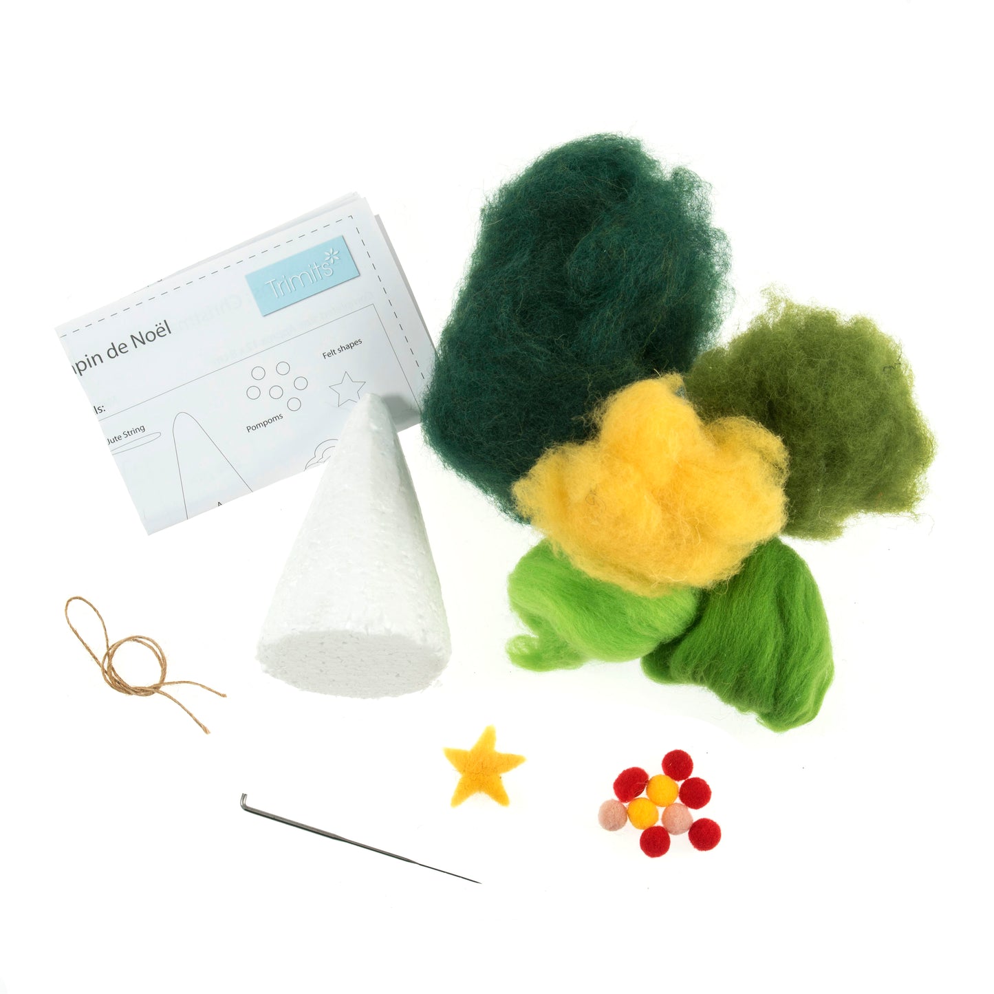 Needle Felting Kit - Christmas Tree