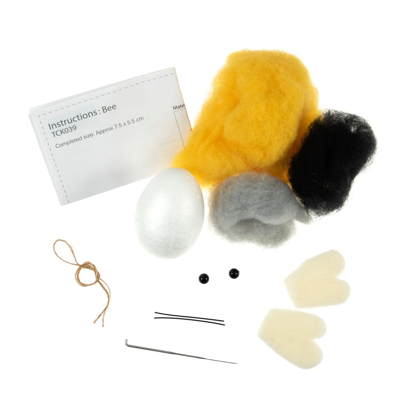 Needle Felting Kit - Bee