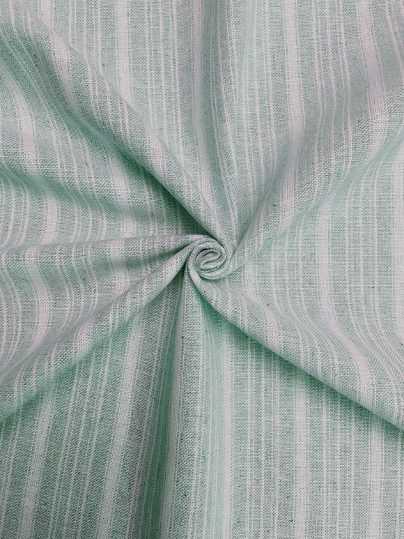 Linen/Cotton Mix Stripe