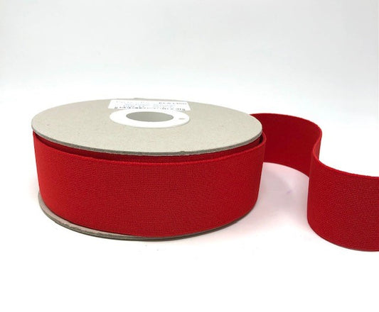 Bertie’s Bows Soft Elastic - 40mm Red