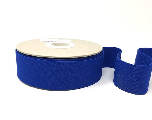 Bertie’s Bows Soft Elastic - 40mm Royal Blue