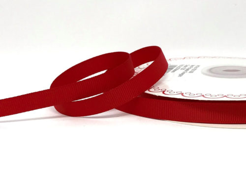 9mm Polyester Grosgrain Ribbon (9 Colours)