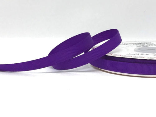 9mm Polyester Grosgrain Ribbon (9 Colours)