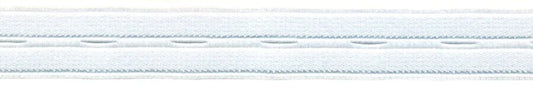 Buttonhole Elastic - White