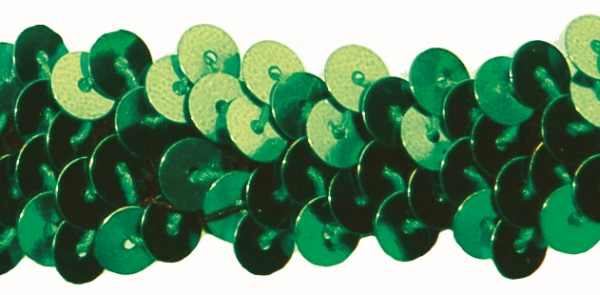 Stretch Sequins 19mm - Green