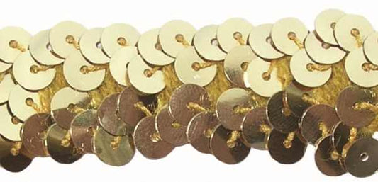 Stretch Sequins 19mm - Gold