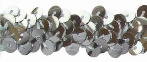 Stretch Sequins 19mm - Silver