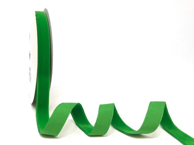 Velvet Ribbon - 15mm Emerald