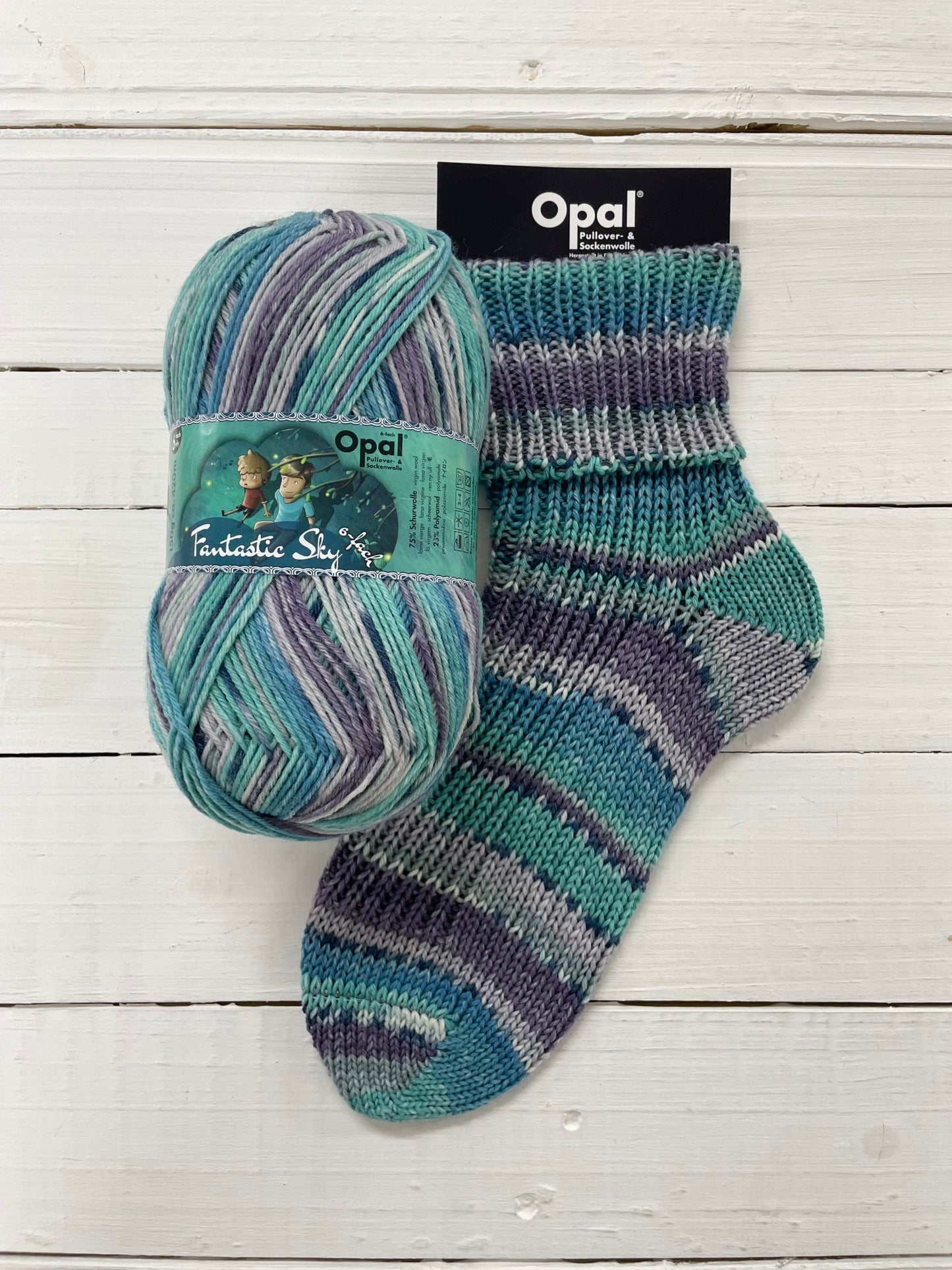 Opal Fantastic Sky 6ply Sock Yarn (8 Shades)