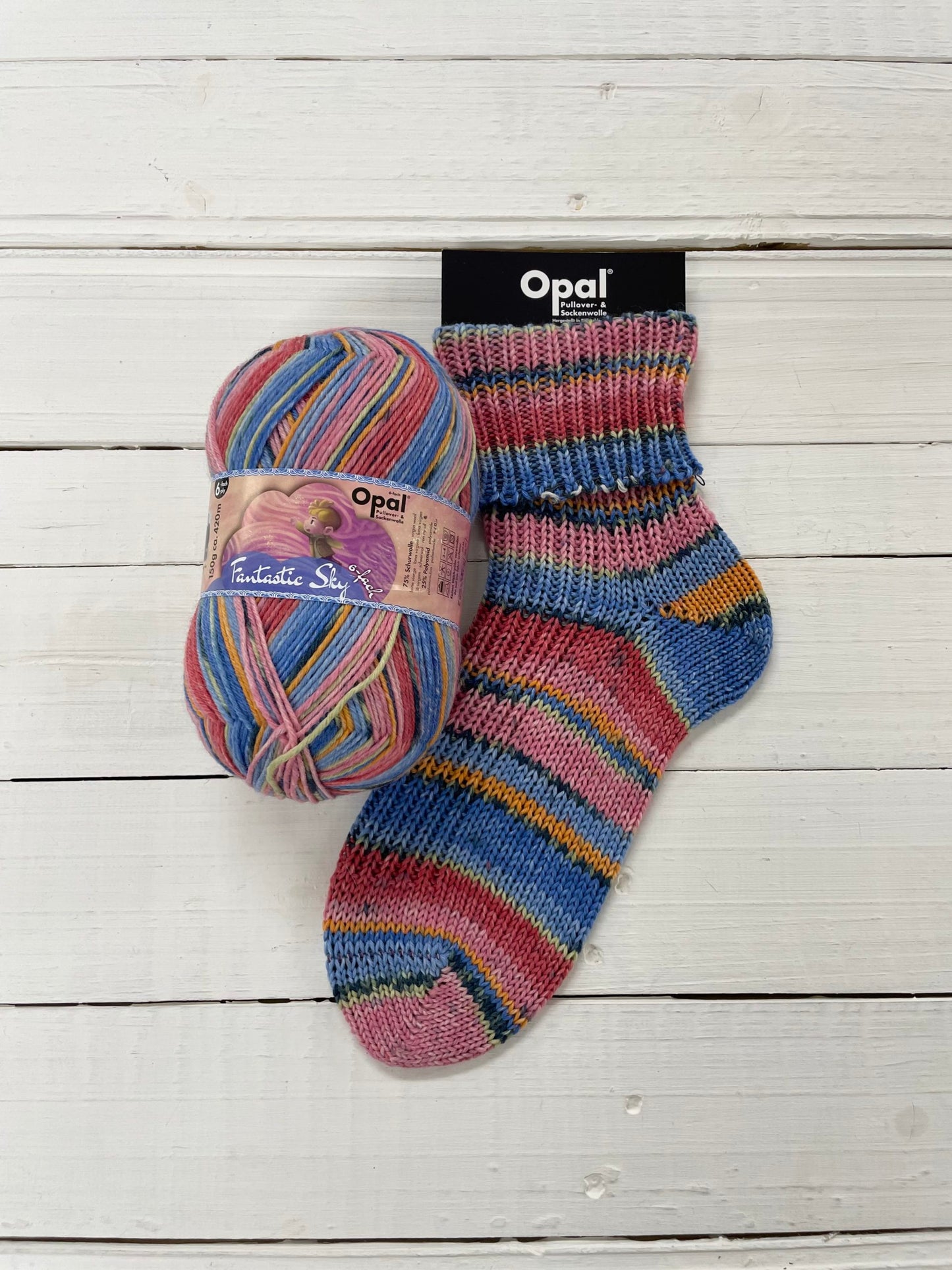 Opal Fantastic Sky 6ply Sock Yarn (8 Shades)