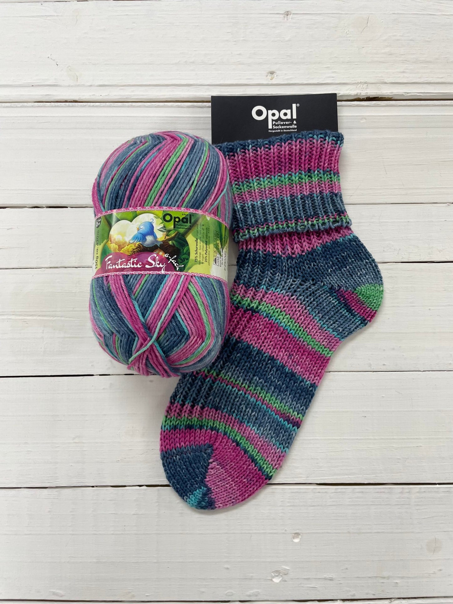 Opal Fantastic Sky 6ply Sock Yarn (8 Shades)